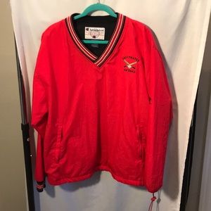 Lady Pirates ladies L red pullover